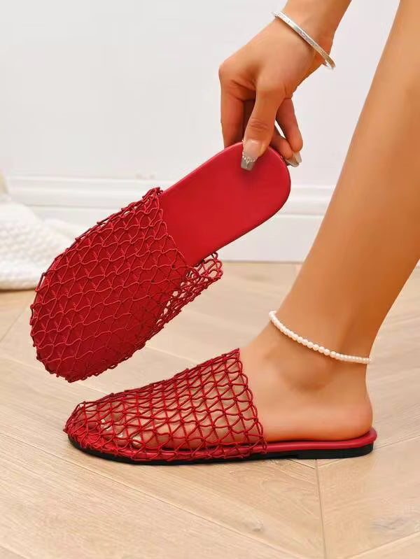 Women's New Arrival Hollow-Out Comfortable Flat Beach Sandals